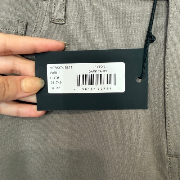 PAIGE Men's Stafford Tan Chinos - Picture 4 of 11